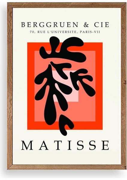 Fransız Ahşap Çerçeveli Tablo