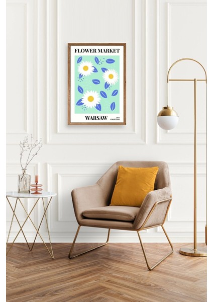 Çiçek Ahşap Çerçeveli Tablo fiyatları