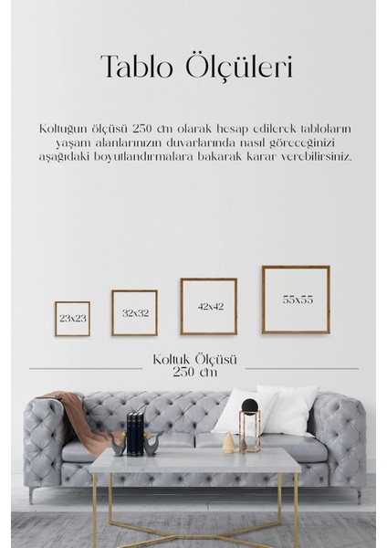 Modern Ahşap Çerçeveli Tablo indirimleri