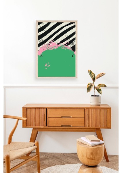 Modern Ahşap Çerçeveli Tablo modelleri