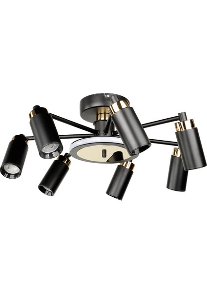 Linz Ledli 7 .li Avize Siyah fiyatları