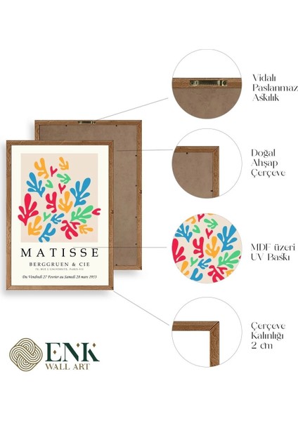 Modern Ahşap Çerçeveli Tablo fırsatları