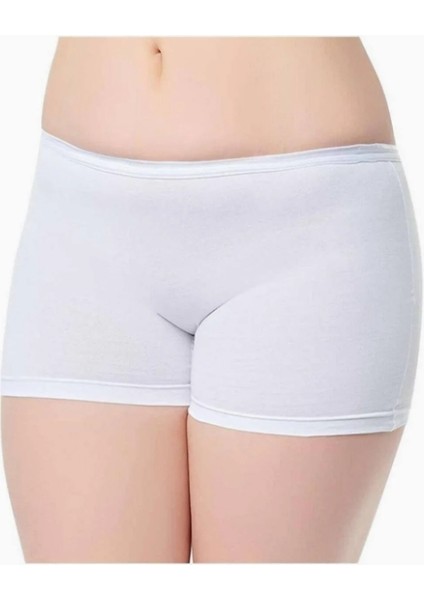 Kadın 2 Li Paket Penye Kumaş Likralı Pantolon Boxer Şort Yeni Sezon