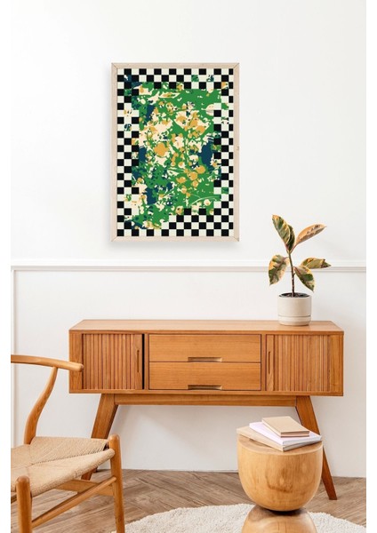 Desen Ahşap Çerçeveli Tablo modelleri