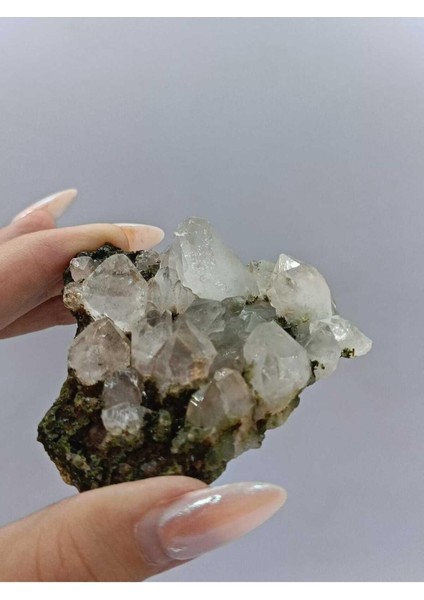 Koleksiyonluk Epidotlu Kuvars modelleri