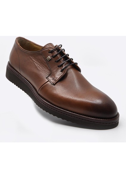 Hakiki Deri Günlük Erkek Ayakkabı Taba 2980 45