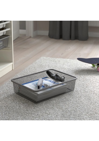 Trofast Saklama Ünitesi Beyaz Koyu Gri Açık Yeşil Gri 99 x 44 x 56 cm fırsatları