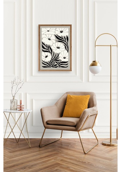 Çiçek Ahşap Çerçeveli Tablo fiyatları