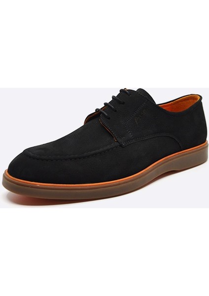 Nubuk Deri Erkek Günlük Ayakkabı Siyah 9941 fiyatları