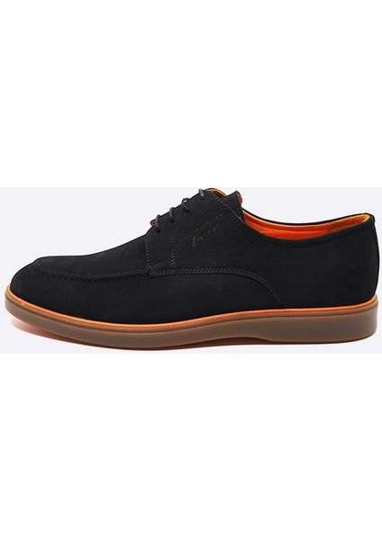 Nubuk Deri Erkek Günlük Ayakkabı Siyah 9941 fırsatları