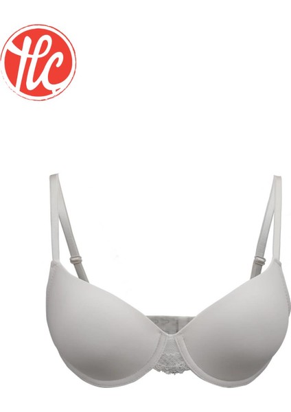 1150 Kadın Düz Cup Dantel Detaylı Kulaklı Sütyen Takım