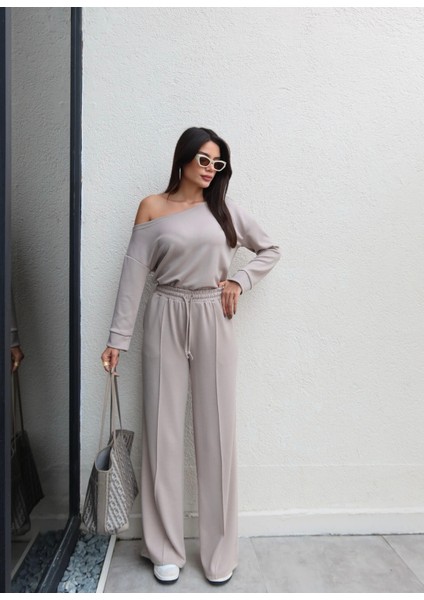 Kayık Yaka Modal Eşofman Takım fırsatları