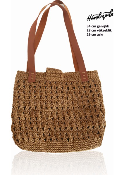 El Örmesi Kadın Çanta – Tamamen El Yapımı, Modern ve Şık Tasarım, Gündelik ve Özel Günlere Uygun