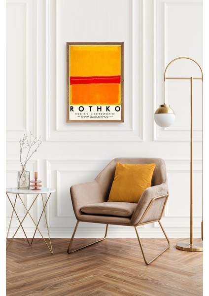 Rothko Ahşap Çerçeveli Tablo fiyatları