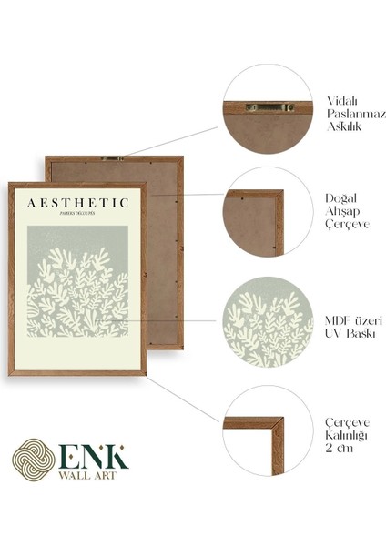 Modern Üçlü Ahşap Çerçeveli Tablo fırsatları