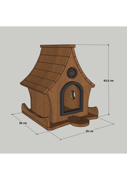 Ahşap Kuş Yuvası indirimleri
