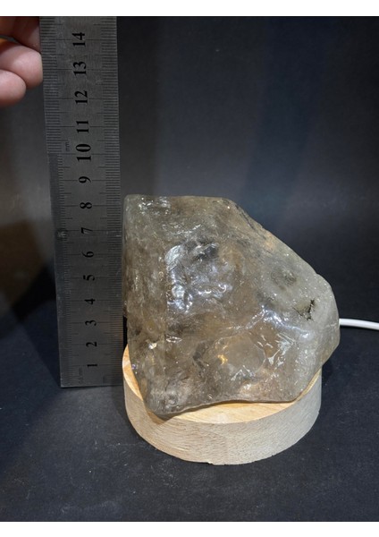 Kristal Kuvars Doğaltaş Huzur Lamba