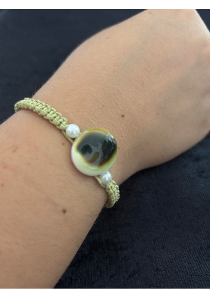 Yılancık Şifa - Ağrı Bilekliği Yeşil