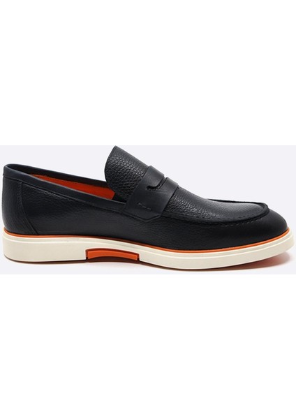 Flotter Hakiki Deri Günlük Ayakkabı Lacivert 9939 fırsatları