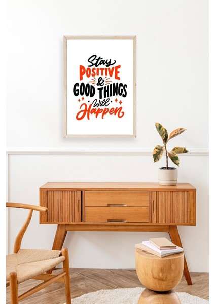 Motto Ahşap Çerçeveli Tablo modelleri