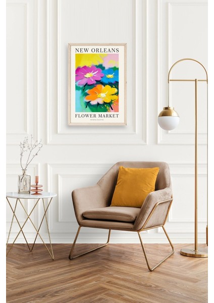 Çiçek Ahşap Çerçeveli Tablo fiyatları