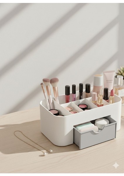 Çok Bölmeli Masaüstü Organizer – Çekmeceli