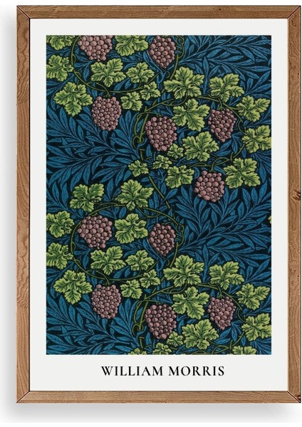 William Morris Ahşap Çerçeveli Tablo