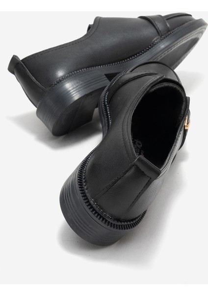 Lastikli Günlük Kadın Ayakkabı Siyah fırsatları