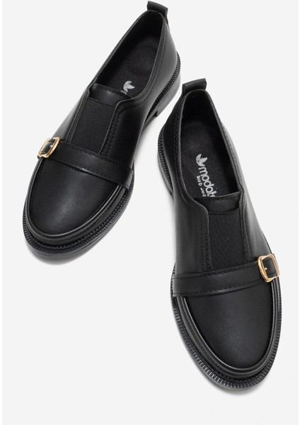 Lastikli Günlük Kadın Ayakkabı Siyah indirimleri