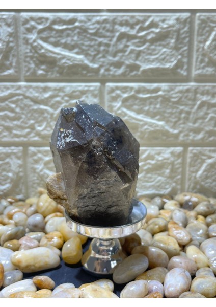 Morion Kuvars Doğaltaş Özel Stantlı fırsatları