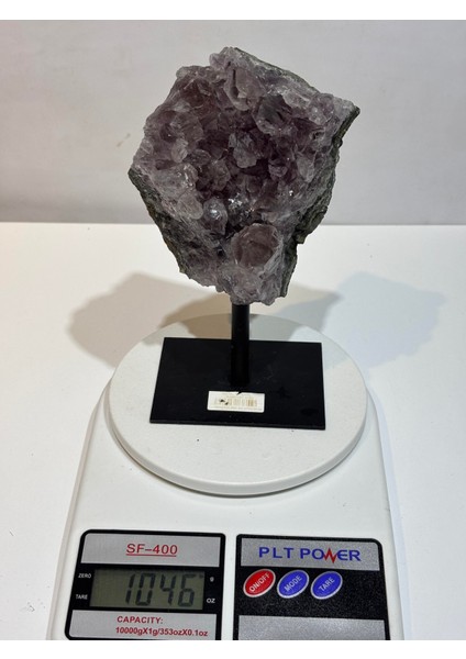 Brezilya Ametist Doğaltaş Siyah Demir Stantlı fiyatları