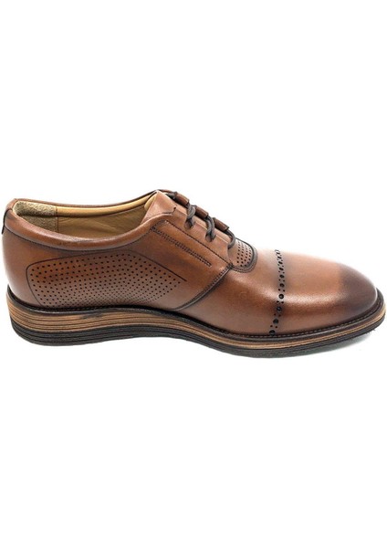 Taba Hakiki Deri Bağcıklı Erkek Ayakkabı 1560 45 modelleri