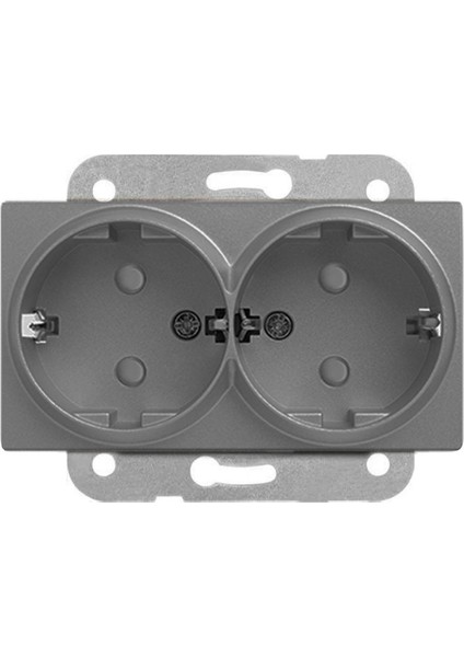Artlıne 2 Li Topraklı Priz Kapağı FÜME-92605458