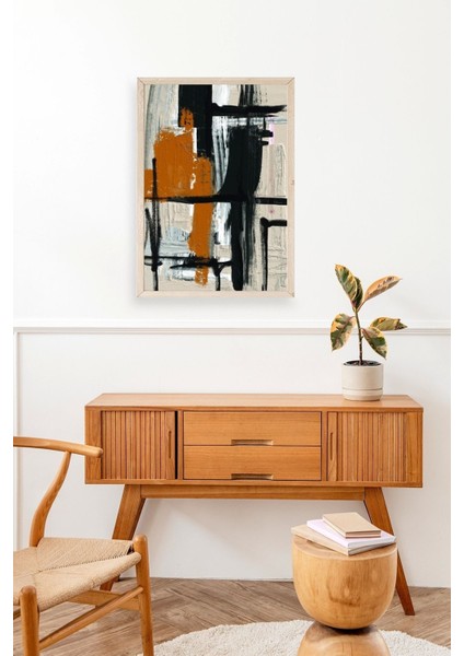 Modern Ahşap Çerçeveli Tablo modelleri