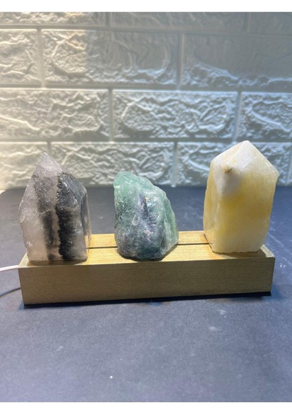 3 Lü Doğaltaş Lamba Zihin Güçlendirici Etkili Doğaltaşlar fiyatları