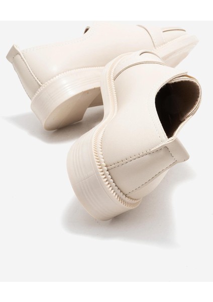 Lastikli Günlük Kadın Ayakkabı Bej fırsatları