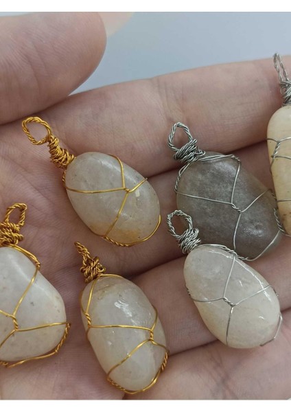 Ay Taşı Kolye Ucu Doğaltaş Kütle fırsatları