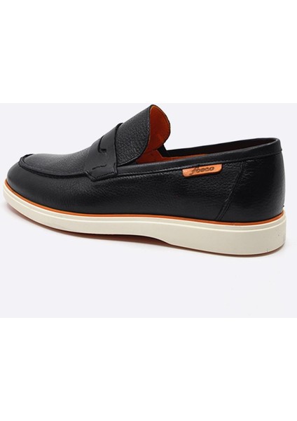 Flotter Hakiki Deri Günlük Ayakkabı Siyah 9939 modelleri