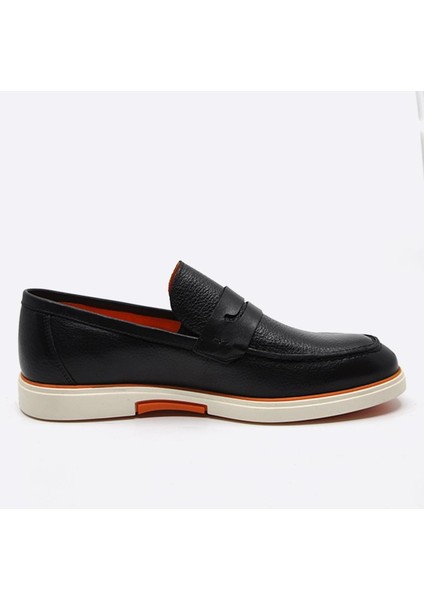 Flotter Hakiki Deri Günlük Ayakkabı Siyah 9939 fırsatları