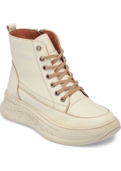 Vizon Hakiki Deri Kadın Casual Bot - K24K1BT67550-E32