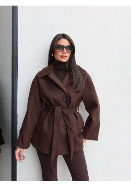 Bağlamalı Kısa Kaşe Kaban fiyatları