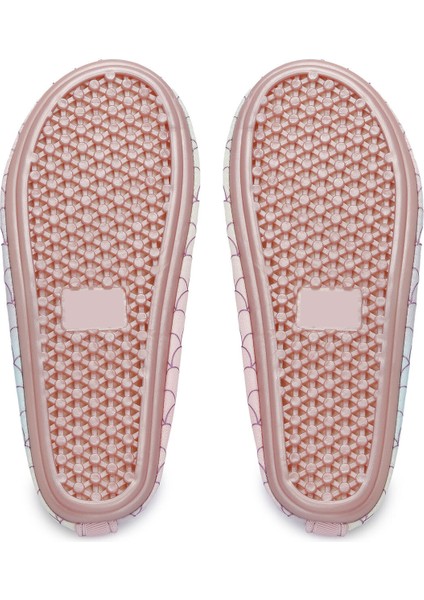 Işıklı Denizkızı Unicorn Figürlü Kaymaz Tabanlı Esnek Dayanıklı Çocuk Havuz Plaj Deniz Ayakkabısı