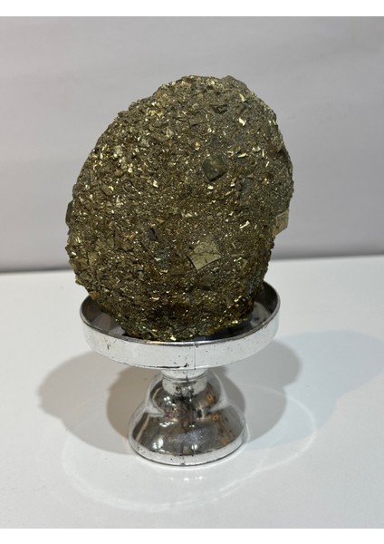 Pirit Doğaltaş Zenginlik Taşı Stantlı