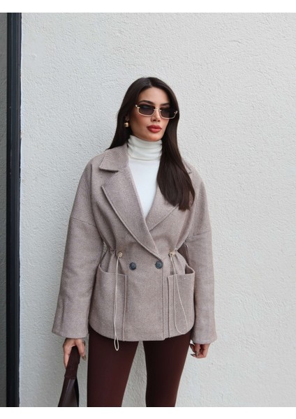 Balıksırtı Bel Ayarlanabilir Kısa Kaban fırsatları