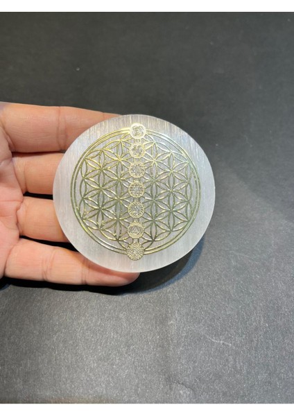 Selenit Disk Özel Sembollü Doğaltaş Arındırıcı fiyatları