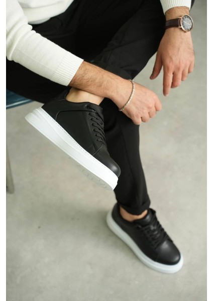 ZRK-B2 Siyah Beyaz Günlük Tarz Erkek Sneaker modelleri