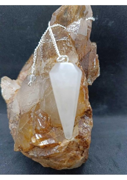 Kristal Kuvars Sarkaç Doğaltaş Ham Kütle modelleri