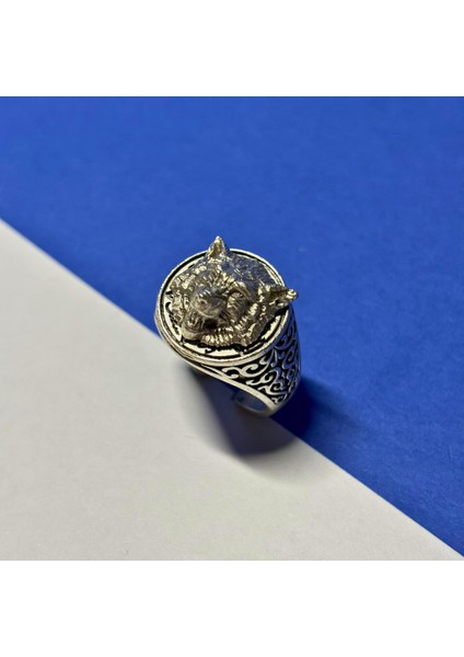 Özel Tasarım Maskülen Ayarlanabilir Erkek Yüzük