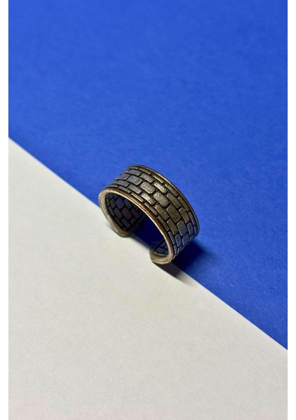 Özel Tasarım Maskülen Ayarlanabilir Erkek Yüzük