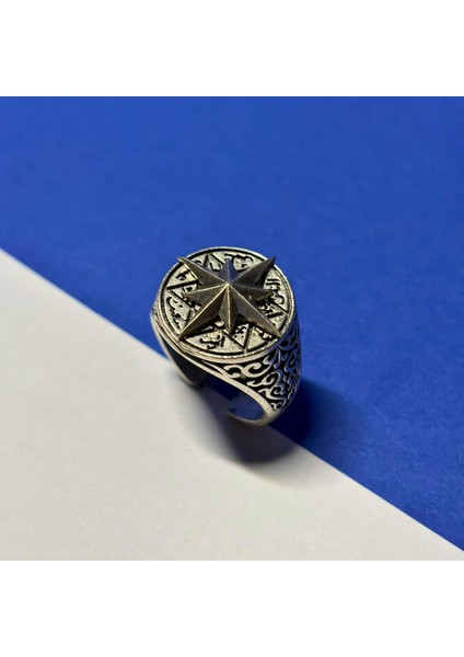 Özel Tasarım Maskülen Ayarlanabilir Erkek Yüzük